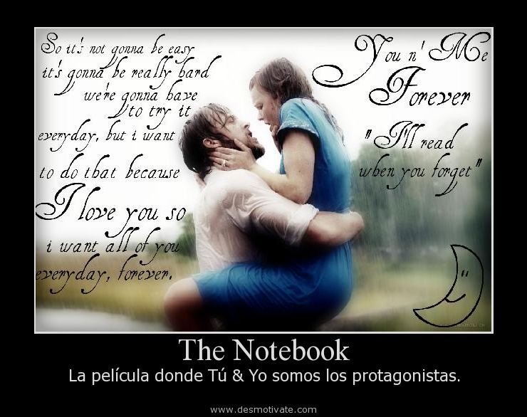 The Notebook Desmotivate Com Frases Y Pensamientos De Reflexion Desmotivador