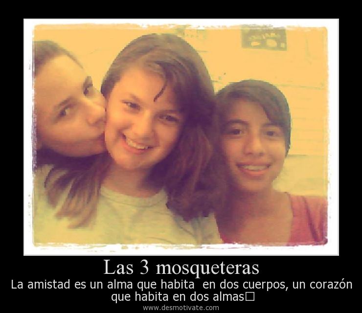 las 3 mosqueteras